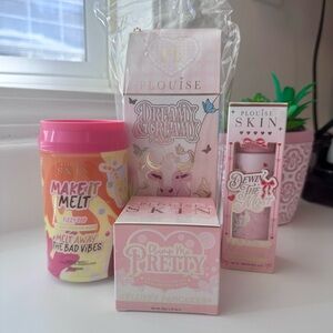 P Louise Bundle - Toner, Moisturizer, Makeup Wipes, Lip Serum and Balm